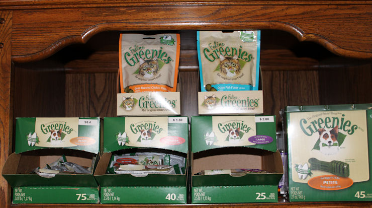 Greenies for healthy gums and teeth!